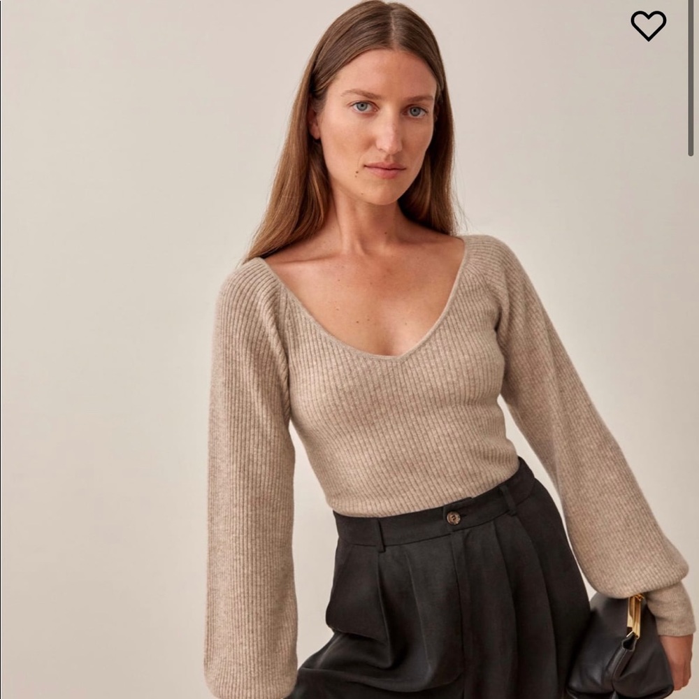 Reformation • Hart Cashmere Sweater